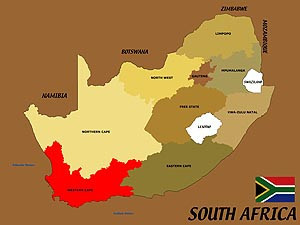 South Africa Map2