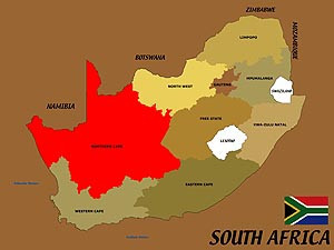 South Africa Map1